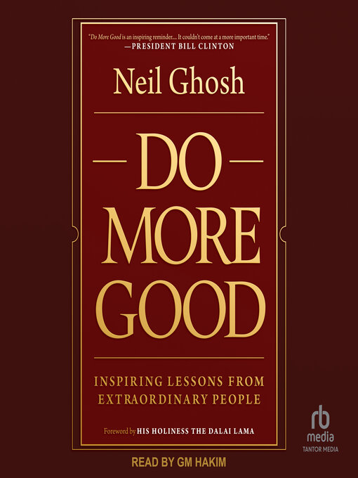 Title details for Do More Good by Neil Ghosh - Available